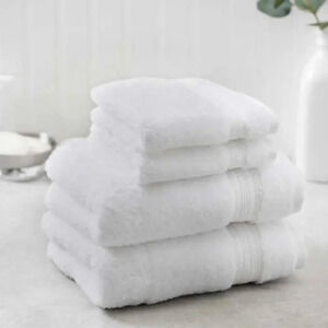 Charisma Soft 4-piece Hand and Washcloth Towel Set Silver